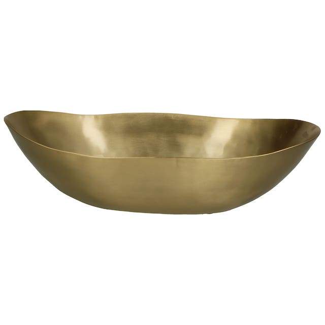 Decoratieve gouden schaal