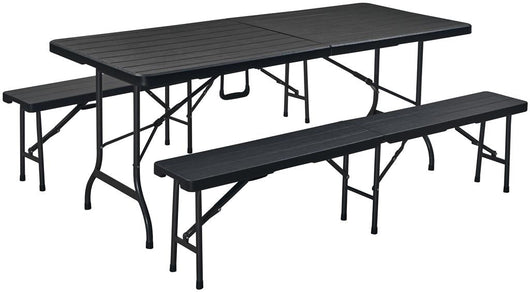 Bankettafel blow mold rechthoekig opvouwbaar - Partyfurniture
