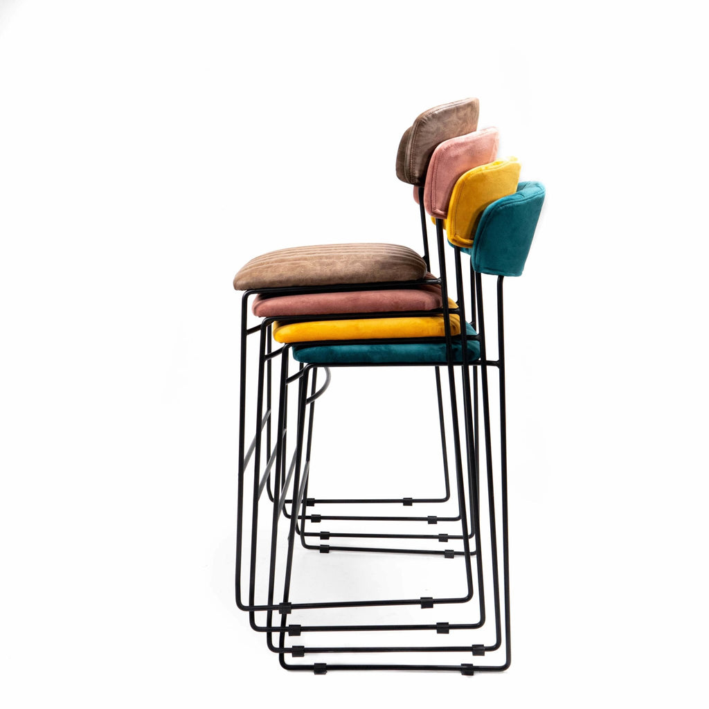 Barkruk Gouda stapelbaar - 4 stuks - Partyfurniture