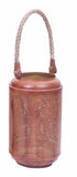 BL Windlicht Bellagio roestbruin - Partyfurniture