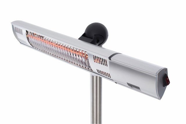 Heater royal diamond silver - staand model - Partyfurniture