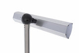 Heater royal diamond silver - staand model - Partyfurniture