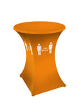 Hoes stretch, diameter 80-85cm tbv statafel 1,5 m print - Partyfurniture