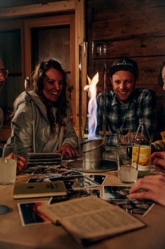 H̦fats Spin tafelvuur - Partyfurniture