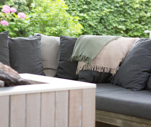Plaid katoen 130 x 170 cm - Partyfurniture