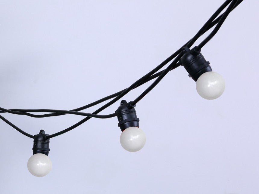 Prikkabel koppelbaar incl. lampen - Partyfurniture