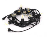 Prikkabel koppelbaar incl. lampen - Partyfurniture