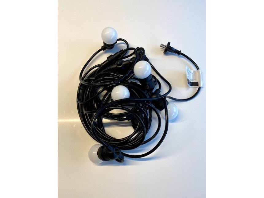 Prikkabel koppelbaar incl. lampen - Partyfurniture