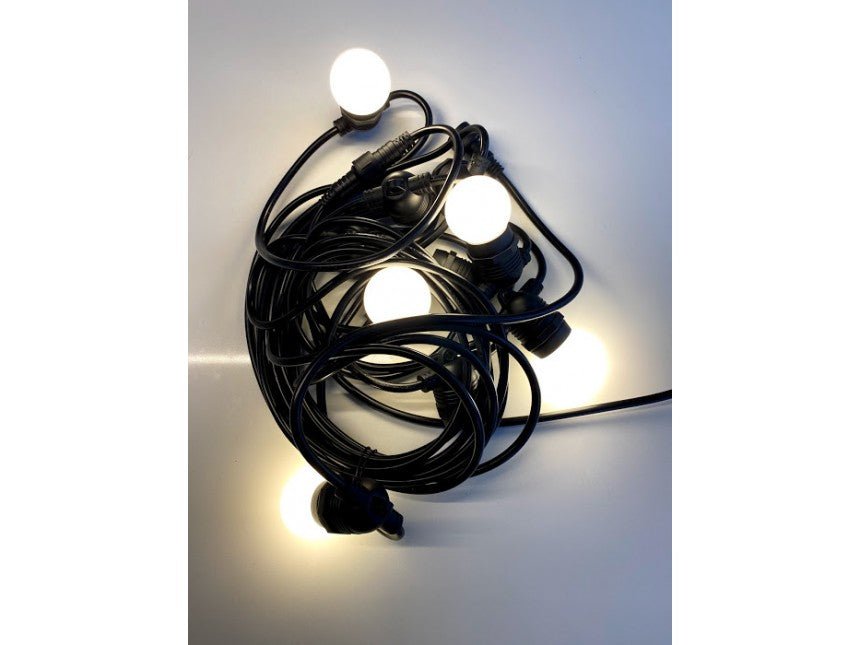 Prikkabel koppelbaar incl. lampen - Partyfurniture