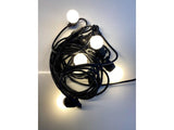 Prikkabel koppelbaar incl. lampen - Partyfurniture