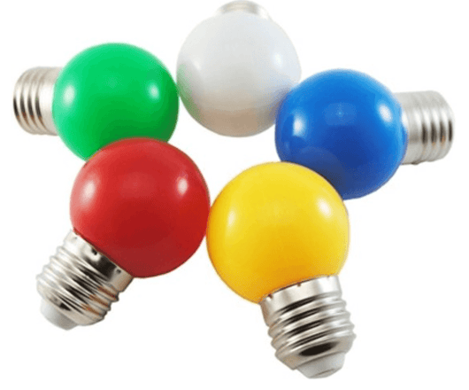 Reled set losse lampen 10st - Partyfurniture
