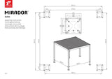 Sorara Tuinoverkapping Mirador Classic - Partyfurniture