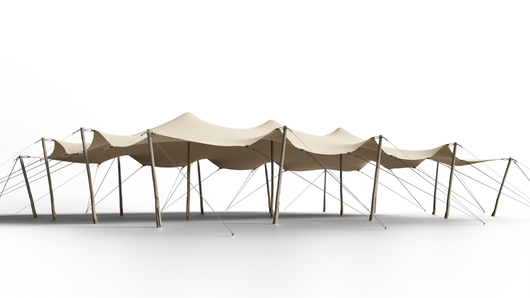 Stretchtent duo colour - Partyfurniture