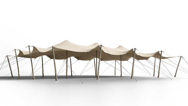 Stretchtent duo colour - Partyfurniture