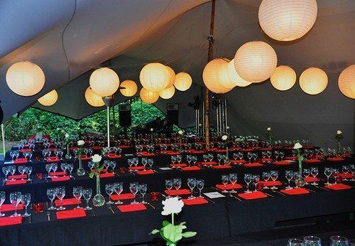 Stretchtent duo colour - Partyfurniture