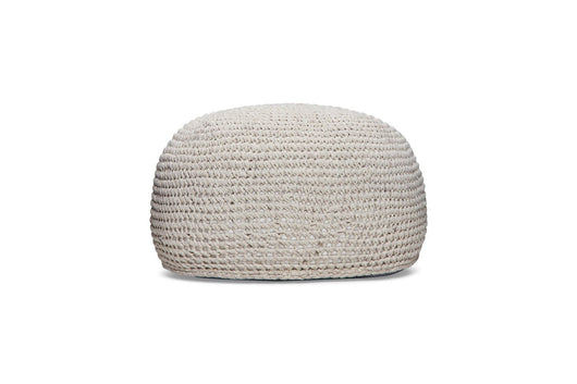 Ronde poef SUNS Arezzo naturel