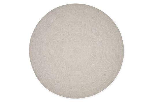 Eco vriendelijk rond vloerkleed Suns Veneto naturel