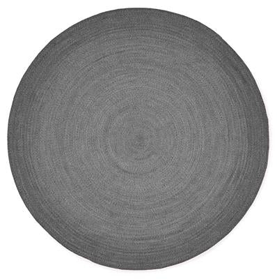 Eco vriendelijk rond vloerkleed Suns Veneto antraciet