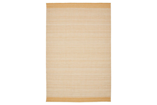 Eco vriendelijk vloerkleed Suns Veneto geel 2x3