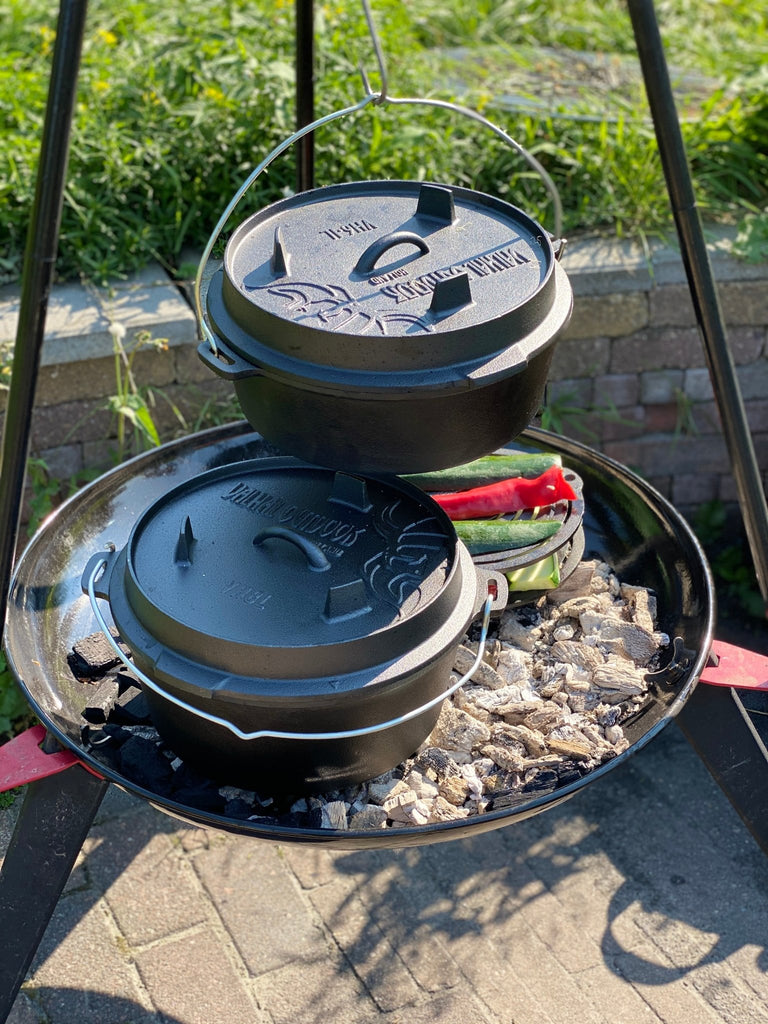 Driepoot met accessoires