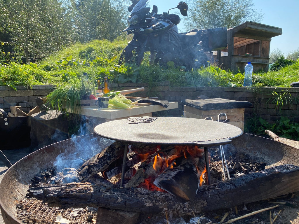 Driepoot met accessoires
