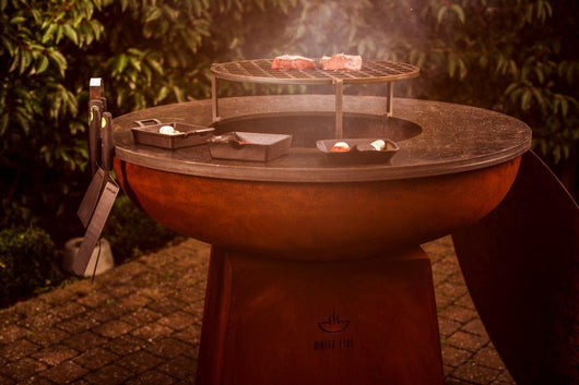 Design vuurschaal, grill en BBQ WhiteFire