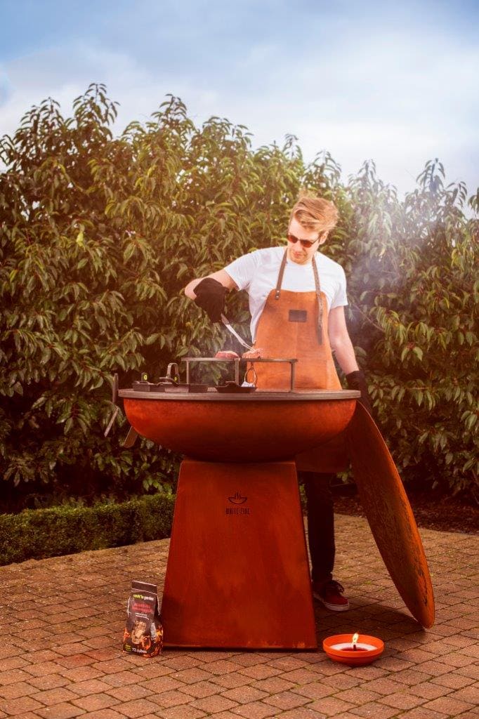 Design vuurschaal, grill en BBQ WhiteFire